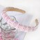 Silver Diamond Rhinestone Headbands for Women Girls Bling Sparkle Beaded Crystal Headband Jeweled Thick Padded Hairband Non Slip Glitter Hair Hoop Accessories A-Light Pink