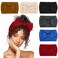 Huachi Headbands for Women 6 Packs Cute Bow Head Bands for Women&rsquo;s Hair, Elastic Wide Knotted Hairbands Headwrap Turban Hair Accessories