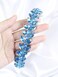 Green Rhinestone Headband Wedding Hair Accessories for Brides Tiaras for Women and Girls Goddess Costume Hair Decoration Party Prom Bridesmaid Gifts (Light Blue)