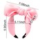 Hairband - Headband with Big Bow, Pink, for Women and Girls, Hair Accessories for Party and Cosplay