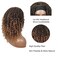 Dreadlock Braided Wigs with Headband Synthetic Goddess Faux Locs Hair Wig with Curly Ends Freetress Twist Crochet Hair Wigs For Black Women and Men (Ombre/27, Heandband)