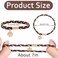 10PCS Hair Ties Bracelet for Women 5 Styles Soft Braided Boho Hair Bands Elastic No Damage Hair Ties for Girls thick Thin Long Curly Hair Accessories