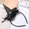 DIUEWOW Halloween Headbands for Women Kids Witch Hat Hairbands Small Witch Hair Hoops Halloween Hair Accessories