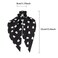 Halloween Hair Ties for Woman Girls Fall Orange Bandana Hair Scrunchies Spooky Ghost Elastic Ribbon Bow Hair Tie Autumn Halloween Party Supplies Hair Accessories 2PCS