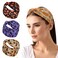 Halloween Turban Pumpkin Headband for Women Girls Halloween Pumpkin Hair Band Headwear BHWH20 (A2)