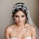 Wedding Headband Rhinestone Bridal Headpiece Handmade Wedding Hair Accessories