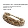 Braided Headband 5 Strands Synthetic Classic Chunky Elastic Braid Headband Women Ms Bohemian Trendy Hair Braid (Sandy Blonde)