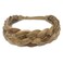 Braided Headband 5 Strands Synthetic Classic Chunky Elastic Braid Headband Women Ms Bohemian Trendy Hair Braid (Sandy Blonde)