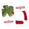 PRETYZOOM Strawberry Shampoo Strip Skincare Headband Spa Headbands for Women Headband for Washing Face Facial Headbands Makeup Hair Accessories Skin Care Headbands Cute Spa Hair Band