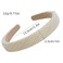 WOVOWOVO 4 Pack Headbands for Women,1 Inch Wide Sponge Headbands Padded Soft Fabric Head Bands Thick Non Slip Fashion Cute Twill Plaid Hair Bands for Girls Hair Accessories