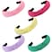 VELSCRUN 5 Pcs Head Bands - Wide Boho Knot Turban Elastic Multicolour Hair Accessories for Women and Girls, Ideal Gifts