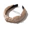 4 Pack Knotted Satin Headbands for Women - Cute Non-Slip Fashion Hair Accessories