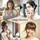 6-Pack Multi-Color Plastic Skinny Headbands with Teeth Comb for Women and Girls