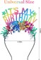 Happy Birthday Headband for Women Its My Birthday Headbands for Girls Birthday Girl Headband Birthday Tiara for Women