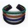 Women's Fashion Headbands Hair Accessories for Women Non-slip Braided hair bands Comfy tooth comb Hair Hoop (4 color)