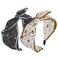2 Pack Bow Headbands for Women Knotted Headband for Women Floral Rabbit ear Cute Hairband Hair Accessories for Women and Girls