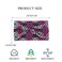 Jovono Boho Headbands Wide Bandeau Hair Bands Knotted Elastic Head Band Turban Stretch Head Wrp Yoga Outdoor Hairbands for Women and Girls(Pack of r3) (Set C)