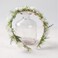 White Flower Crown Hairband - Rose Flower Headband for Women's Wedding, Party, Festival Decoration, Hair Styling Accessory