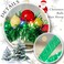Led Christmas Headbands Green Light Up Hair Hoop Glitter Balls Hair Bands Luminous Xmas Headpiece for Women