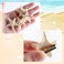 10 PCS Starfish Hair Clips Princess Alligator Hair Clips Cute Resin Beach Sea Star Hair Pins Mermaid Hair Clips Accessories for Women and Girls for Beach-themed Travel Party