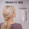 Bewudy 15 Pcs Hair Clips, Safety Pin Shape Hair Clips for Women, Goth Hair Accessories, Hair Pins for Girls Women(Sliver)