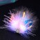 JAKAWIN Light Up Feather Hair Clip LED Flapper Clips Glowing Rave Costume Party Hair Accessories Women