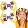 Back to School Hair Bows Blackboard Hair Clips Letter Yellow Hair Bow Clip Cute Book Bag Hairpins for Little Toddler Girls Students Kindergarten First Day of School Hair Accessories 2pcs