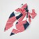 4th of July Bow Hair Clips for Women Girls, 2pcs Big Bows Independence Day Hair Accessories, USA Flag Design Long Tail Bowknot Hair Barrettes Nonslip Alligator Hair Pins Patriotic Party Decor