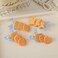 12 Pack Novelty Weird Funny Cookies Hair Clips Biscuit Hairpins Cute Simulation Food Hair Clips Creative Realistic Artificial Biscuit Hair Clips Baking Cookie Hairpin