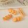 12 Pack Novelty Weird Funny Cookies Hair Clips Biscuit Hairpins Cute Simulation Food Hair Clips Creative Realistic Artificial Biscuit Hair Clips Baking Cookie Hairpin