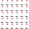 Framendino, 30 Pack Mushroom Sprout Hair Clips Cute Mushroo Clip Red Hairpin Funny Plant Accessories Women Party (Red)