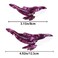 2 PCS Purple Whale Claw Clips Purple Whale Hair Clips Animal Acetate Cute Claw Clips Cute Ocean Sea Animal Hair Claw Clip Strong Hold jaw clips Big Claw Clips Acetate Hair Accessories for Women Girl