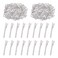 Swpeet 200Pcs 2.6inch - 6.5cm Alligator Hair Clips Kit, Perfect for Metal Duck Bill Hair Clips Flat Top Single Prong Hairpins for Hair Styling DIY Accessories