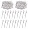 Swpeet 200Pcs 3inch - 7.5cm Alligator Hair Clips Kit, Perfect for Metal Duck Bill Hair Clips Flat Top Single Prong Hairpins for Hair Styling DIY Accessories