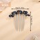 Aimimier Bridal Wedding Butterfly Crystal Hair Combs Decorative Rhinestone Headpieces Hair Clips Bride and Bridesmaids Hair Accessories for Women Girls(Blue)