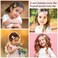 Gingbiss Hair Clips Set: 16 Sparkly Metal Snap Barrettes for Girls, Flower/Star/Crown/Heart/Butterfly Shaped Styling Accessories
