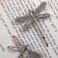 Dragonfly Hair Clip,Antique Headwear Wedding Retro Styling Hair Clip,Bridal Headdress, Color Head Wear Styling Hair Accessories for Girls Women Bobby Pins Hairpins French (2)