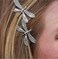 Dragonfly Hair Clip,Antique Headwear Wedding Retro Styling Hair Clip,Bridal Headdress, Color Head Wear Styling Hair Accessories for Girls Women Bobby Pins Hairpins French (2)