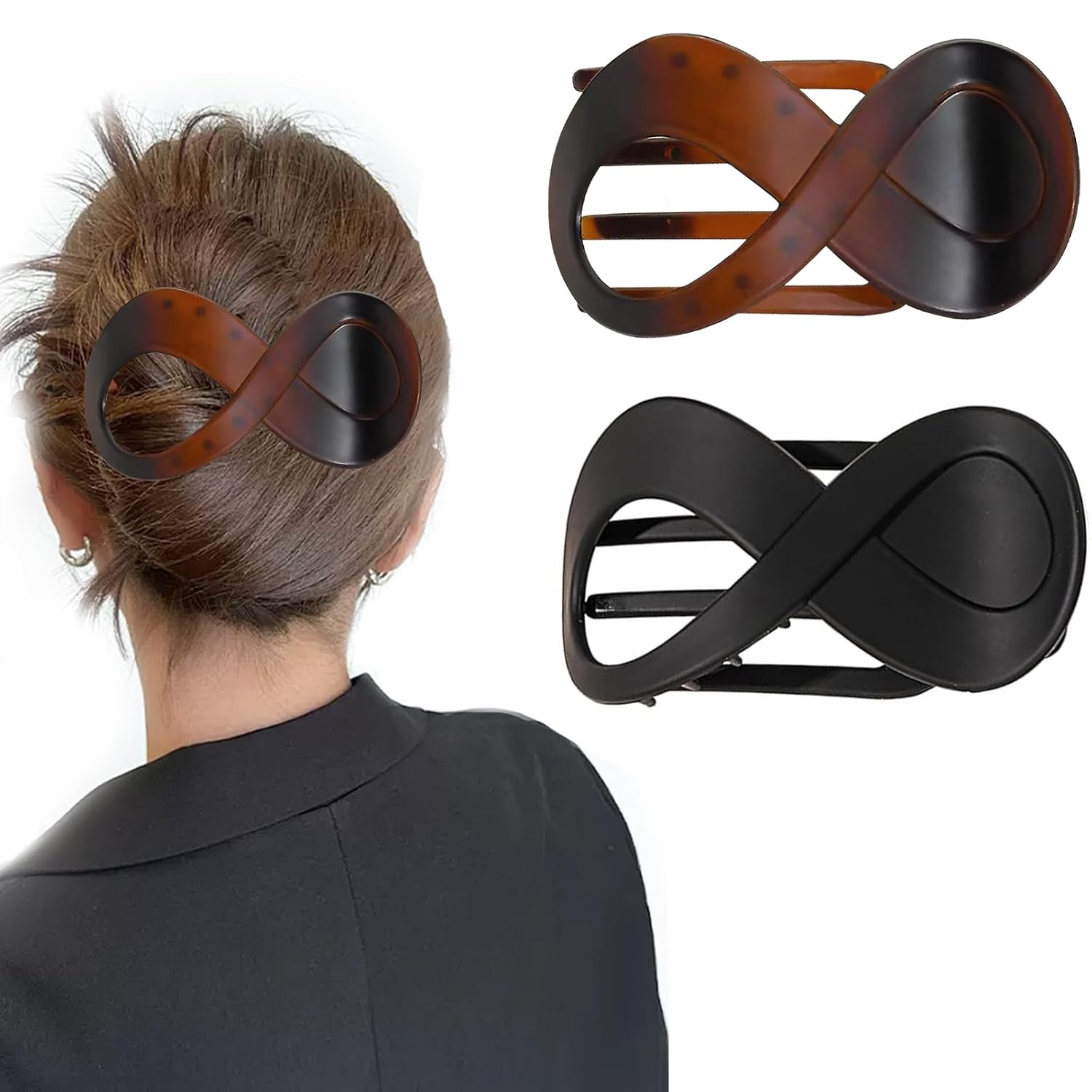 flat hair clips