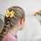 Glitter Sunflower Hair Bow Clips Barrettes for Women Girls, Daisy Alligator Hairpins for Teens Toddlers Kids Summer Beach Vacation Fall Holiday Dress Decor Accessory Gift(C)