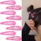 Y2k Pink Snap Hair Clips Leopard Print Barrettes Hairpins Small No-Slip Metal Hair Clips for Thick Thin Hair Styling Decorations 2000s Aesthetic Hair Accessories for Women Teen Girls E-girls 8 PC