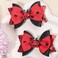 Ladybug Hair Clips for Girls Cute Hair Bow Clips Back to School Hair Clips Red Black Hair Barrettes Animal Bow Summer Hair Clip First Day of School Hair Pin Hair Accessories for Hair Decoration 2Pcs