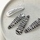 Zebra Print Hair Snap Clips Animal Pattern Hair Clips Barrettes Hairpins Black and White Strip Trendy Metal Bangs Snap Hair Clip Styling Hair Accessories for Women Girls 8 PCS