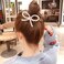 10 PACK Pearl Bow Hair Clips Bow Pearls Hairpin Non-Slip Duckbill Clip Hair Barrettes Accessories Girls and Women