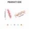 10 PCS Acrylic Resin Alligator Hair Barettes For Women Thick Thin Hair Fashion Pretty Decorative Small Hair Clips Makeup hair clips