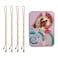 Blonde Long Bobby Pins for Thick Hair, 2.75 '' Jumbo Bobby Hair Pins with Case, Extra Large Bobby Pins for Buns, Premium Gold Tipped Hair Style Pins for Women Girls (Blonde, 100 Count)