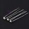 40 Pcs Hair Clips, Faux White Pearl Rhinestone Crystal Flower Hair Pins Clips, U Pins, Wedding Hair Pins Jewelry Accessories for Women and Girls