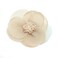 Elegant Silk Cloth Beautiful Flower Hair Claw Clip Hair Pin for Women (A93)(Khaki)