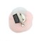 Elegant Silk Cloth Beautiful Flower Hair Claw Clip Hair Pin for Women (A93)(Pink)