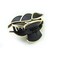Leaf Cute Women Hair Claw Clip 1 PCS(D08)(Black)